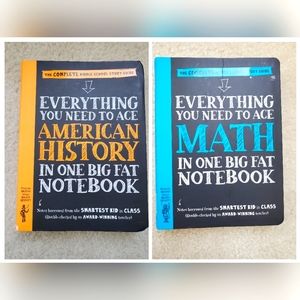 Everything You Need to Ace Math & America History In One Middle School Guide!